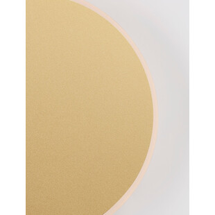 Kinkiet okrągły złoty Cerchio LED 20cm - Decolab24
