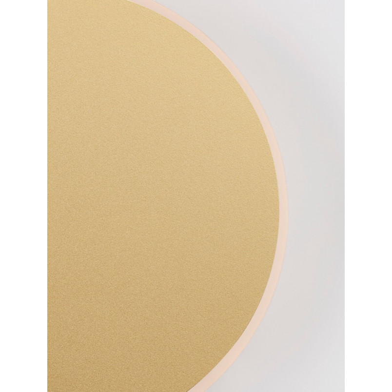 Kinkiet okrągły złoty Cerchio LED 20cm - Decolab24