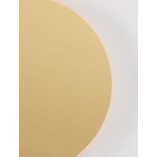 Kinkiet okrągły złoty Cerchio LED 20cm - Decolab24