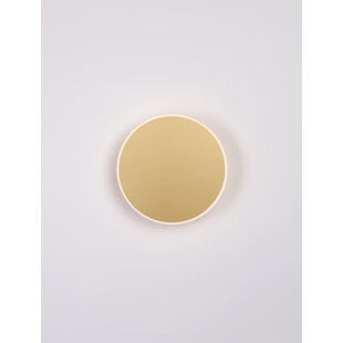 Kinkiet okrągły złoty Cerchio LED 20cm - Decolab24