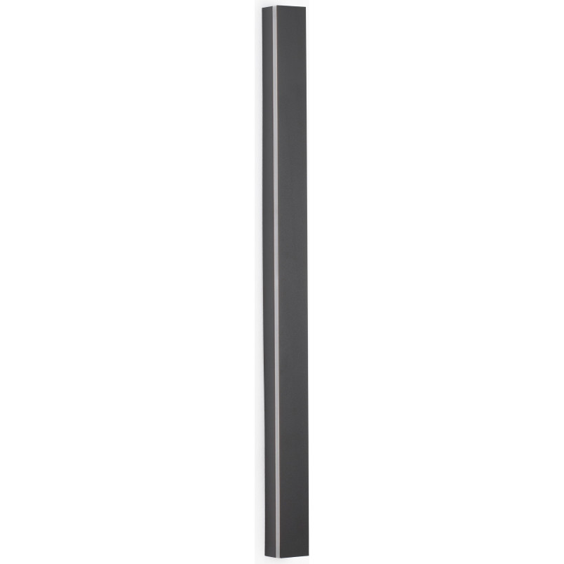 Kinkiet LED Simple 80cm czarny - Nowoczesne oświetlenie