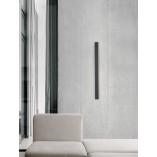 Kinkiet LED Simple 80cm czarny - Nowoczesne oświetlenie