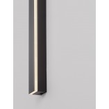 Kinkiet LED Simple 80cm czarny - Nowoczesne oświetlenie