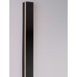 Kinkiet LED Simple 80cm czarny - Nowoczesne oświetlenie