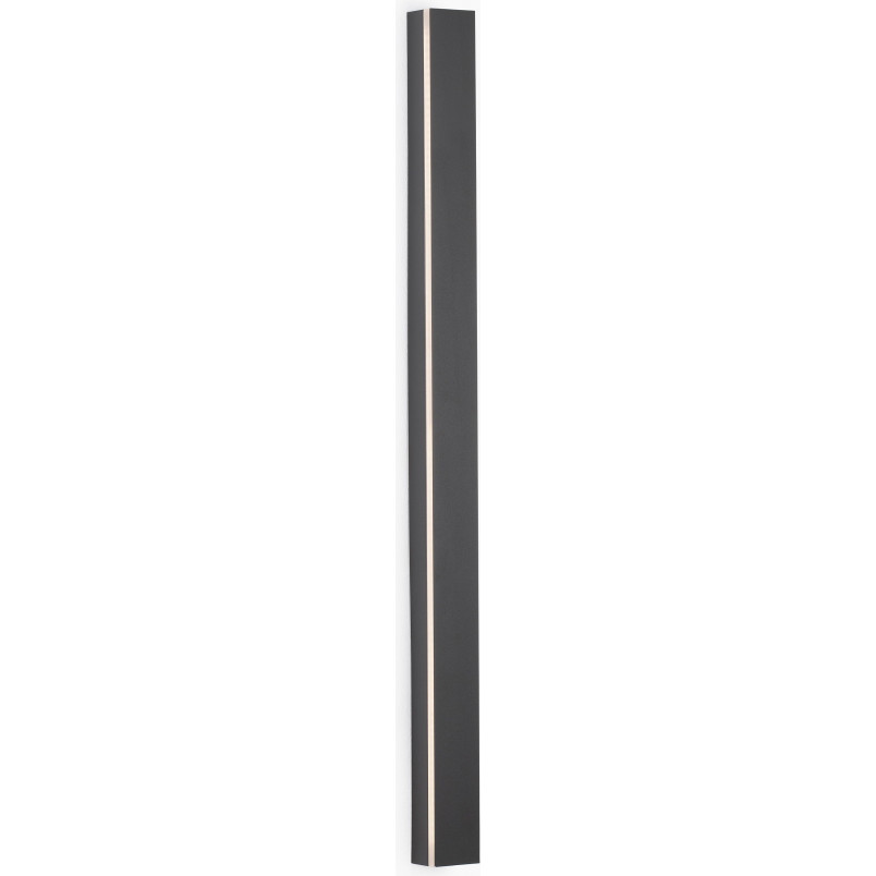 Kinkiet LED Simple 80cm czarny - Nowoczesne oświetlenie