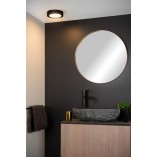 Plafon łazienkowy okrągły Brice LED 18cm czarny Lucide