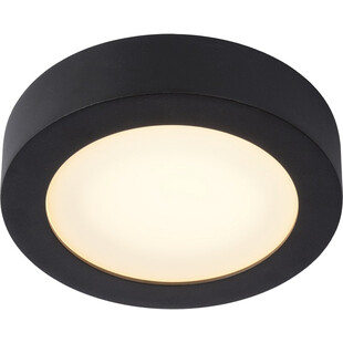 Plafon łazienkowy okrągły Brice LED 18cm czarny Lucide