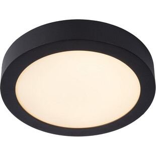 Plafon łazienkowy okrągły Brice LED 24cm czarny Lucide