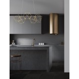 Lampa wisząca Embla LED złota | Nowoczesny design | Decolab24