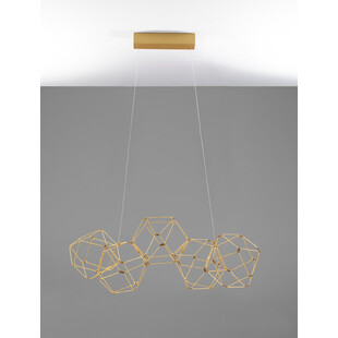Lampa wisząca Embla LED złota | Nowoczesny design | Decolab24