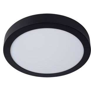 Plafon łazienkowy okrągły Brice LED 30cm czarny Lucide