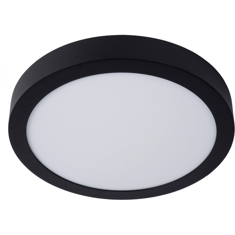 Plafon łazienkowy LED Brice | Czarny, 30cm | Lucide