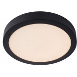 Plafon łazienkowy LED Brice | Czarny, 30cm | Lucide