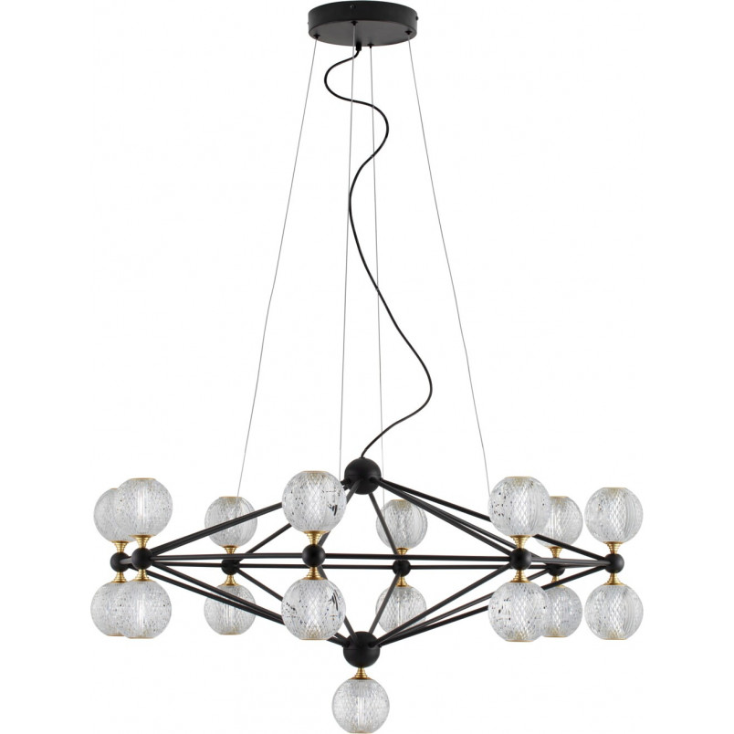 Lampa Wisząca Glamour Alice LED - Kule Szklane | Decolab24