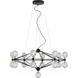 Lampa Wisząca Glamour Alice LED - Kule Szklane | Decolab24