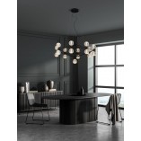 Lampa Wisząca Glamour Alice LED - Kule Szklane | Decolab24