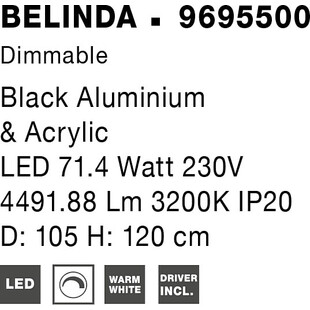 Lampa Wisząca Glamour Alice LED - Kule Szklane | Decolab24