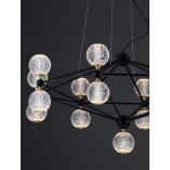 Lampa Wisząca Glamour Alice LED - Kule Szklane | Decolab24