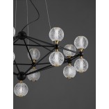 Lampa Wisząca Glamour Alice LED - Kule Szklane | Decolab24