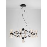 Lampa Wisząca Glamour Alice LED - Kule Szklane | Decolab24