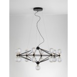 Lampa Wisząca Glamour Alice LED - Kule Szklane | Decolab24