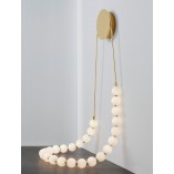 Kinkiet Wiszący Glamour Moti: Szklane Kule, LED, 50cm - Decolab24