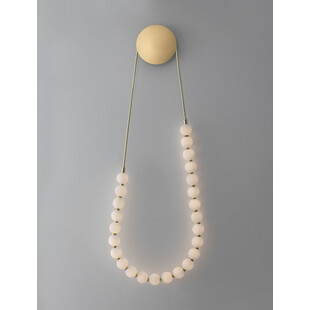 Kinkiet Wiszący Glamour Moti: Szklane Kule, LED, 50cm - Decolab24