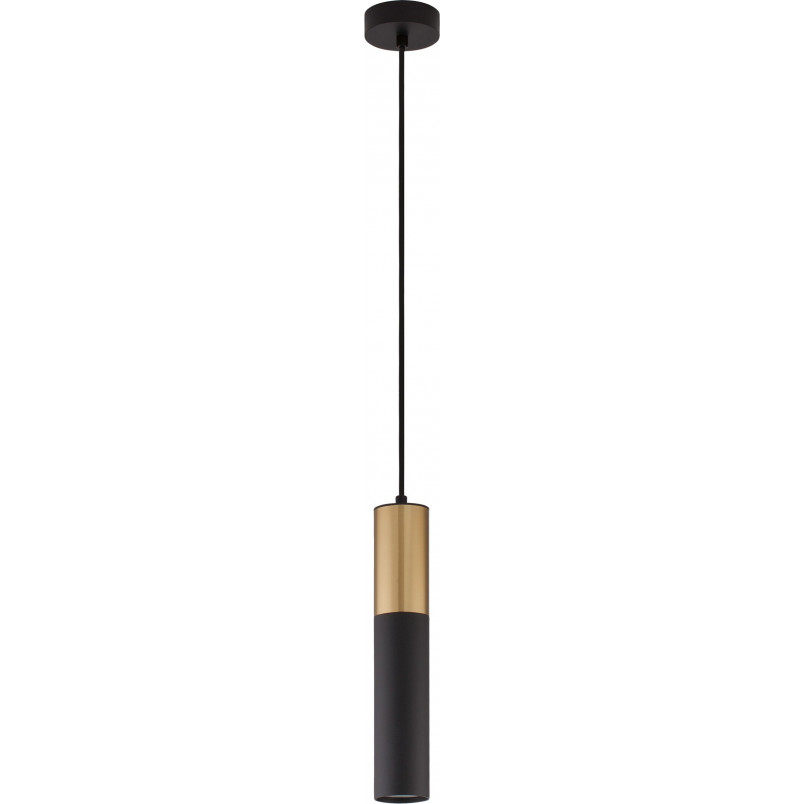 Lampa Wisząca Tuba Ango Czarno-Złota | Decolab24