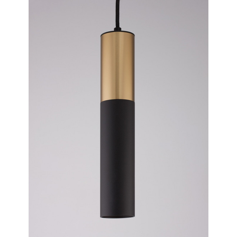 Lampa Wisząca Tuba Ango Czarno-Złota | Decolab24