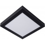 Plafon LED czarny do łazienki 30cm - Lucide Brice