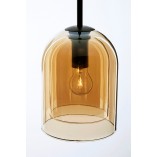 Lampa Wisząca Retro Szklana Bursztynowa | Decolab24