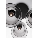 Lampa Wisząca Retro Duo III - Szkło Dymione | Decolab24