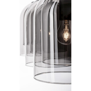 Lampa wisząca szklana retro Duo III - Decolab24