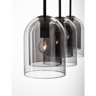 Lampa wisząca szklana retro Duo III - Decolab24