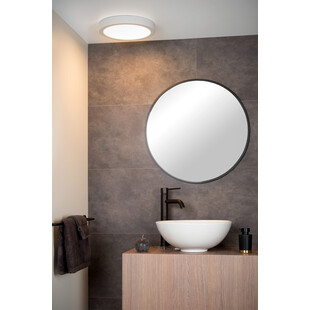 Plafon łazienkowy okrągły Brice LED 30cm biały Lucide