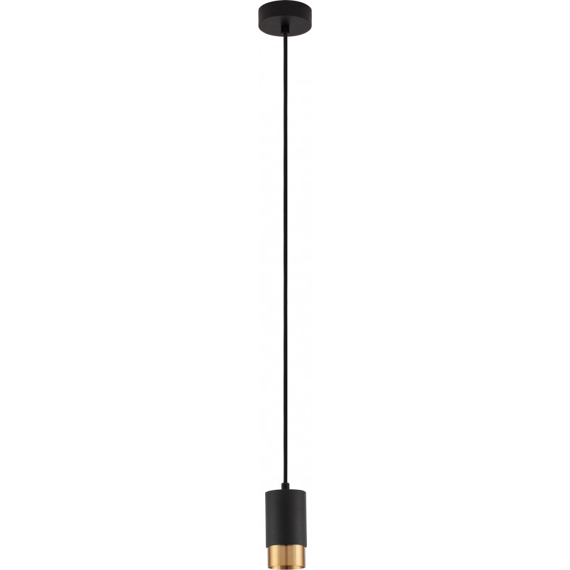 Lampa Wisząca Ango Czarno-Złota | Minimalistyczny Design