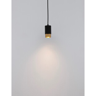 Lampa Wisząca Ango Czarno-Złota | Minimalistyczny Design