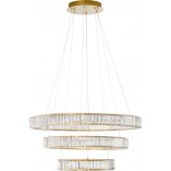Lampa Wisząca Kryształowa Glamour Queen LED III 80cm | Decolab24