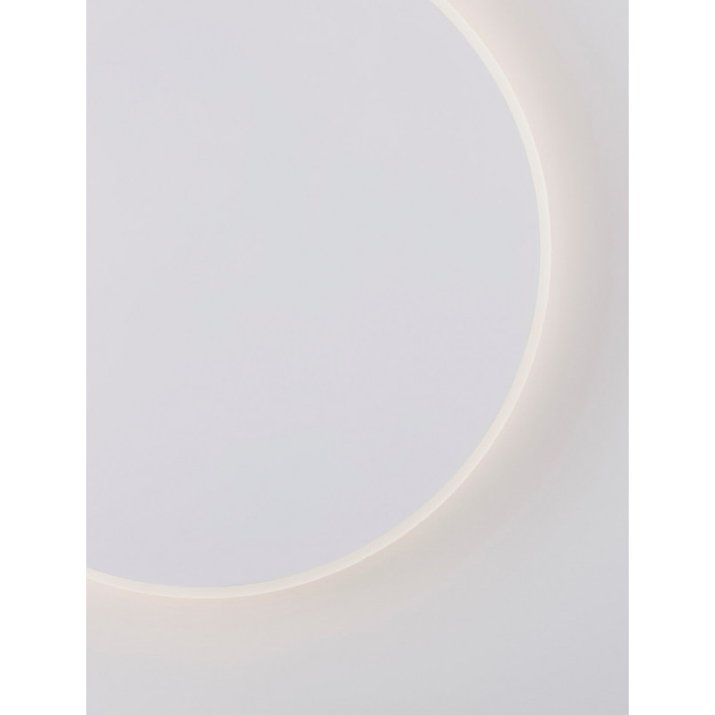 Kinkiet LED Cerchio 20cm - Nowoczesny, Biały | Decolab24