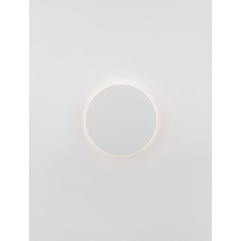 Kinkiet LED Cerchio 20cm - Nowoczesny, Biały | Decolab24
