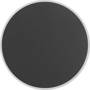 Kinkiet okrągły dekoracyjny Cerchio LED 20cm czarny