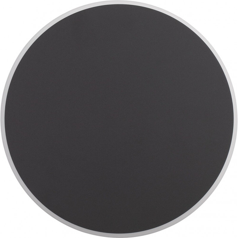 Kinkiet okrągły dekoracyjny Cerchio LED 30cm 1450lm czarny