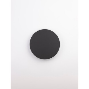 Kinkiet okrągły dekoracyjny Cerchio LED 30cm 1450lm czarny