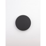 Kinkiet okrągły dekoracyjny Cerchio LED 30cm 1450lm czarny