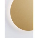 Kinkiet okrągły złoty LED Cerchio | Decolab24