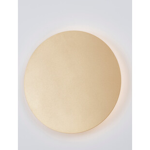 Kinkiet Cerchio LED złoty - nowoczesny design | Decolab24