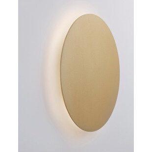 Kinkiet Cerchio LED złoty - nowoczesny design | Decolab24