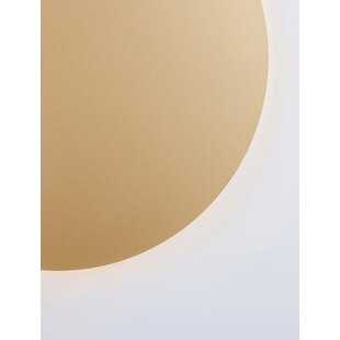 Kinkiet Cerchio LED złoty - nowoczesny design | Decolab24