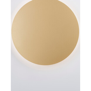 Kinkiet Cerchio LED złoty - nowoczesny design | Decolab24