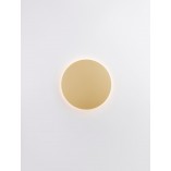 Kinkiet Cerchio LED złoty - nowoczesny design | Decolab24
